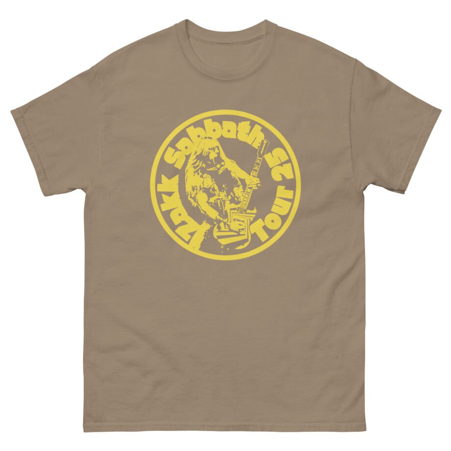 Black Label Society 2025 Yellow Circle Unisex classic tee