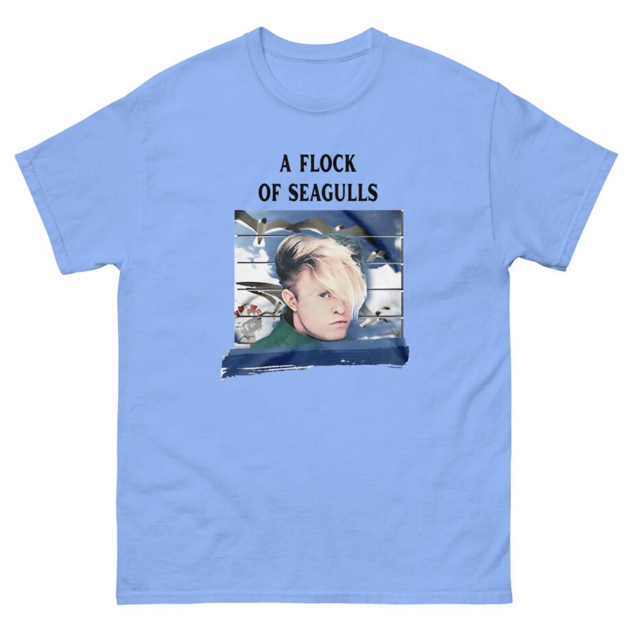 A Flock of Seagulls Birds in Flight Unisex classic tee