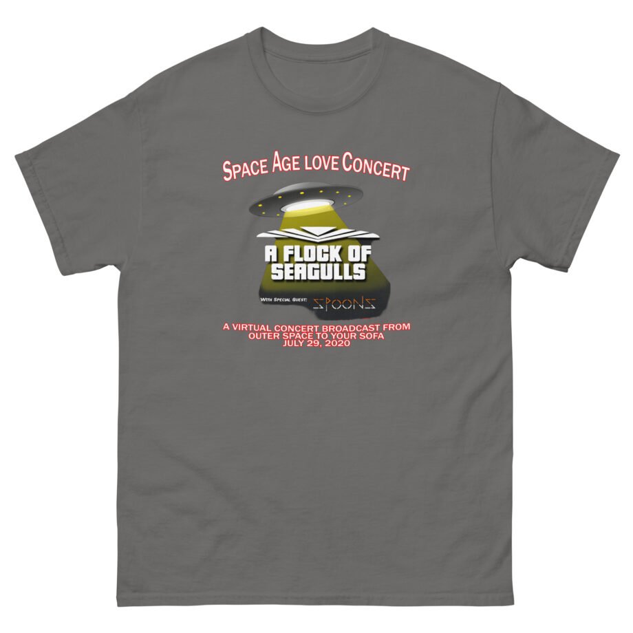 A Flock of Seagulls Space Age Love Concert Unisex classic tee