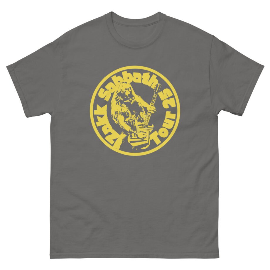 Black Label Society 2025 Yellow Circle Unisex classic tee