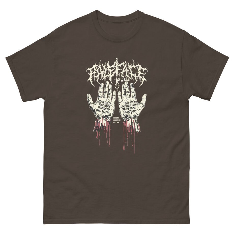 Paleface Swiss Bloody Hands Unisex classic tee