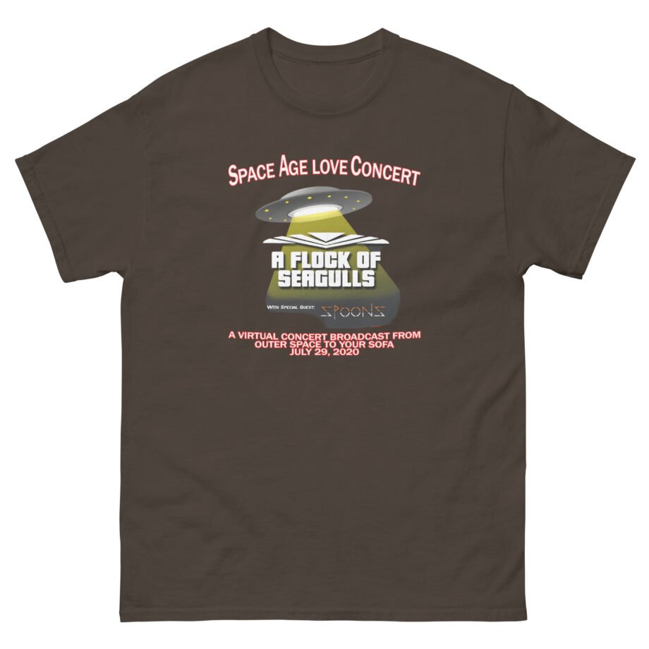 A Flock of Seagulls Space Age Love Concert Unisex classic tee