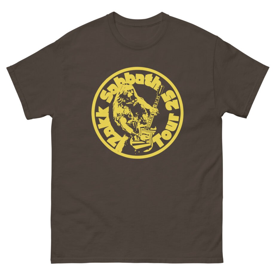 Black Label Society 2025 Yellow Circle Unisex classic tee