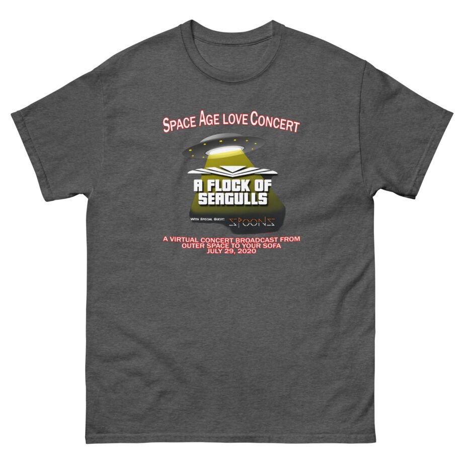 A Flock of Seagulls Space Age Love Concert Unisex classic tee