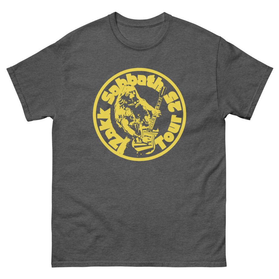 Black Label Society 2025 Yellow Circle Unisex classic tee