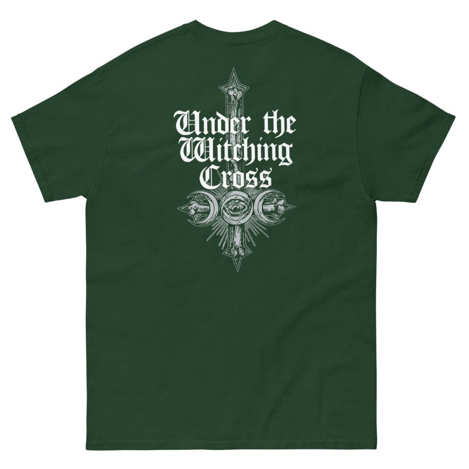 Bewitcher Under the Celitching Cross Unisex classic tee