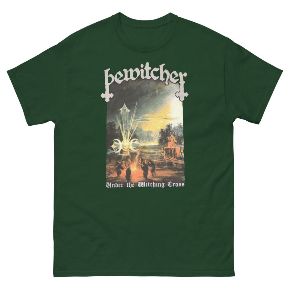 Bewitcher Under the Celitching Cross Unisex classic tee