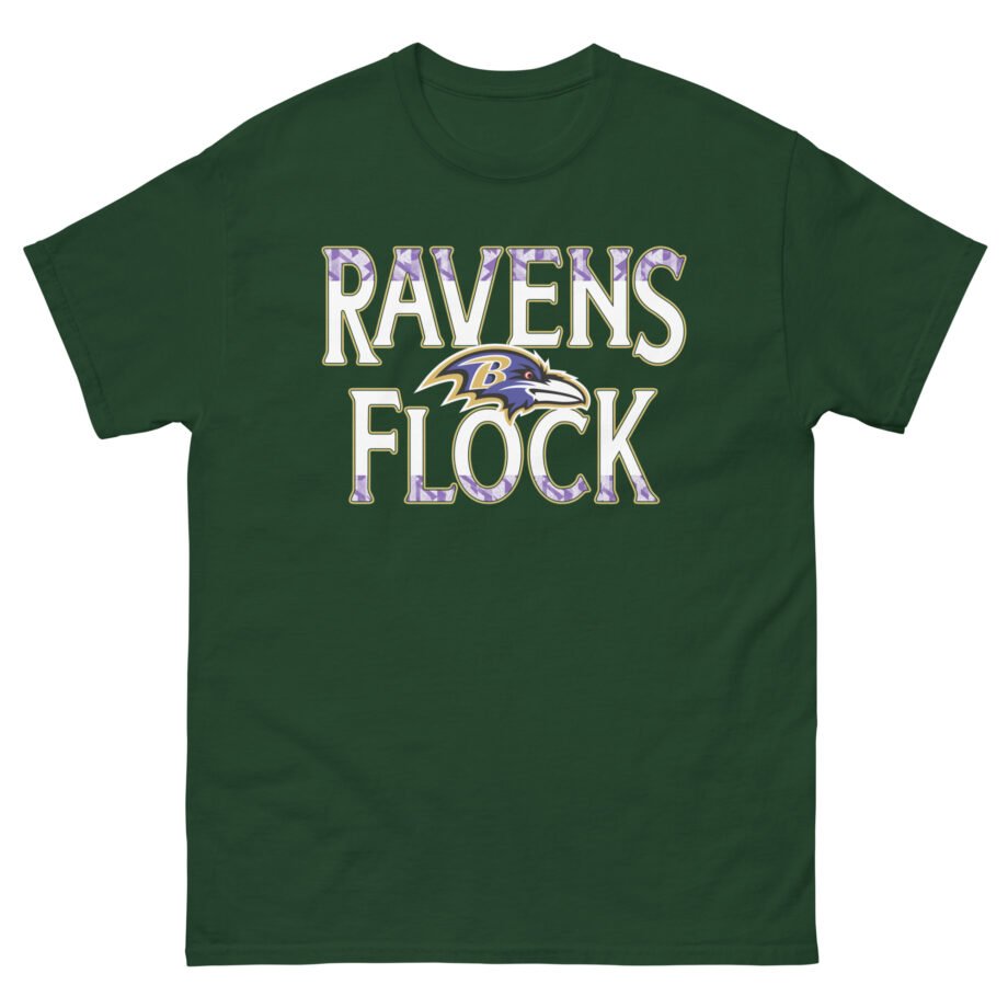 Ravens Flock Unisex classic tee