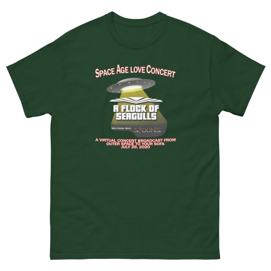 A Flock of Seagulls Space Age Love Concert Unisex classic tee