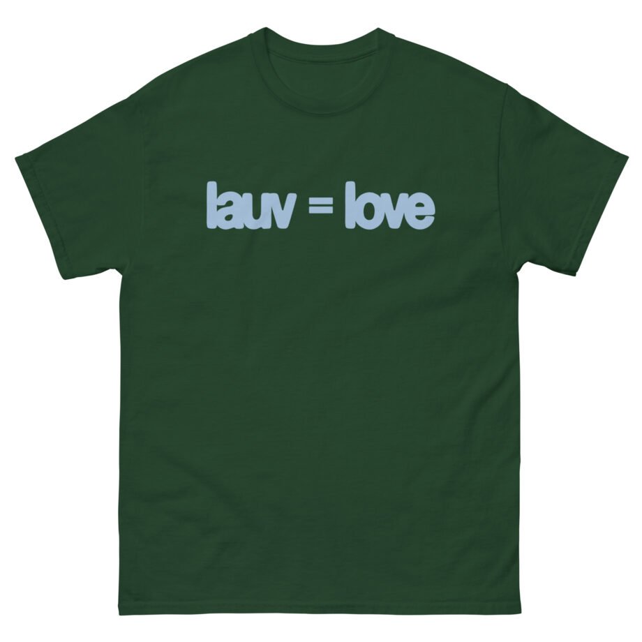 Lauv = Love Unisex classic tee