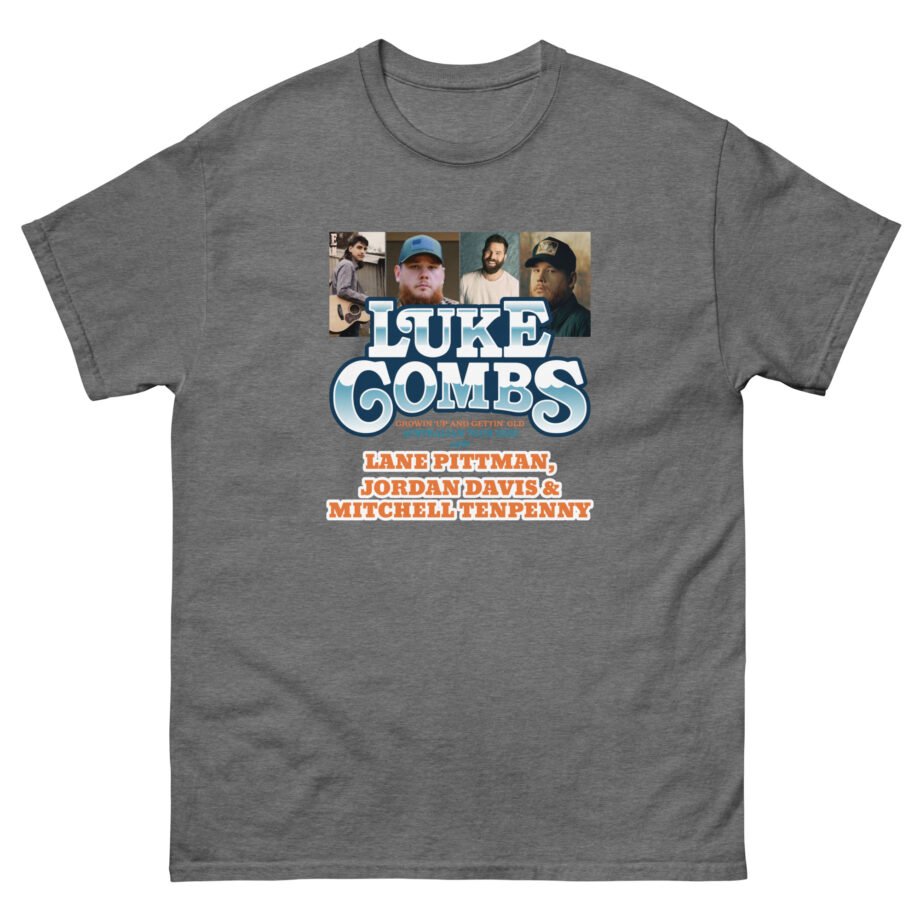 Luke Combs Growin Up and Gettin Old Australia Tour Unisex classic tee