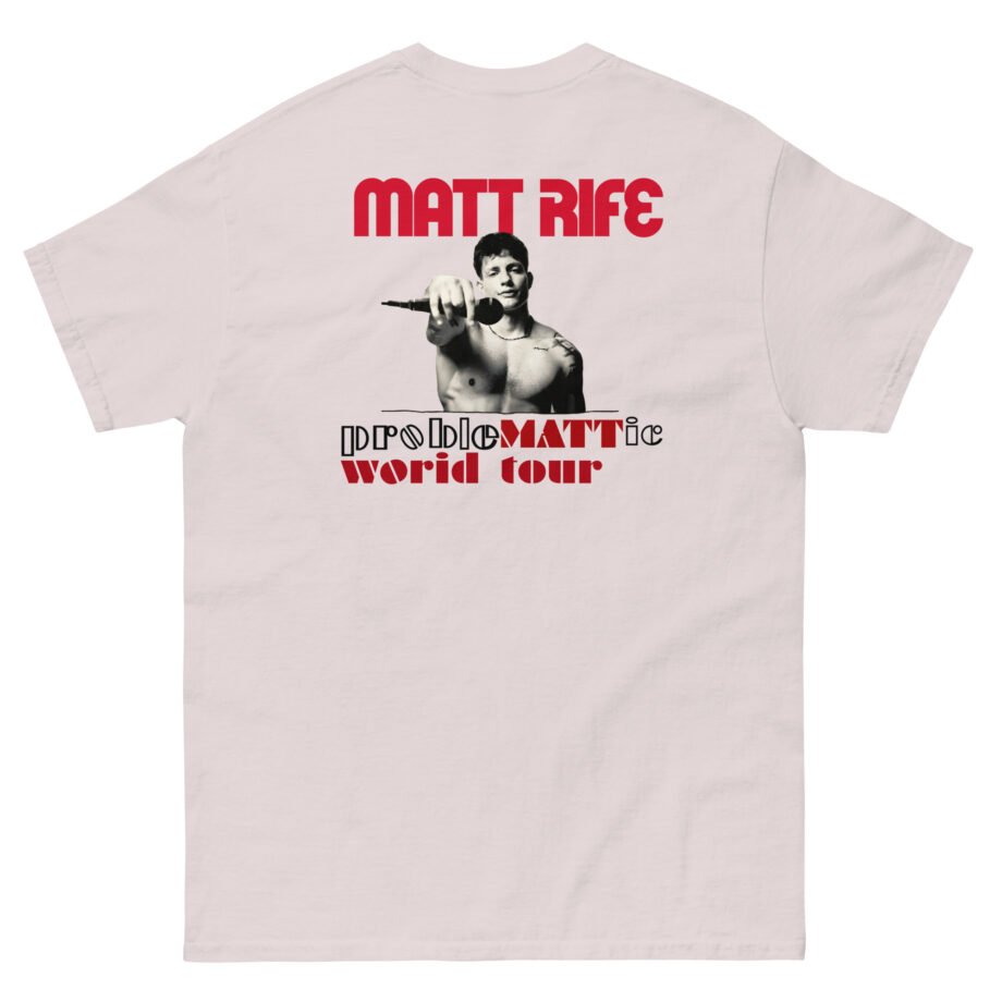 Matt Rife Problemattic Tour Pic Unisex classic tee