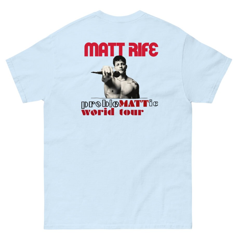 Matt Rife Problemattic Tour Pic Unisex classic tee