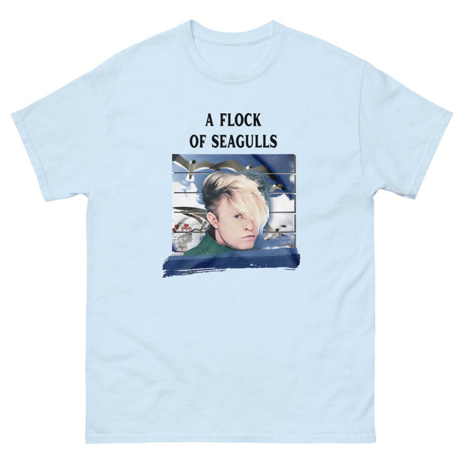 A Flock of Seagulls Birds in Flight Unisex classic tee