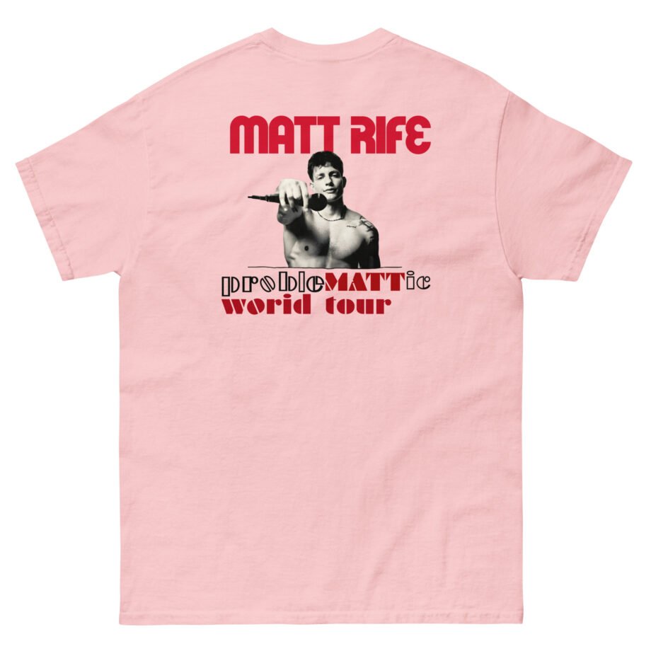 Matt Rife Problemattic Tour Pic Unisex classic tee