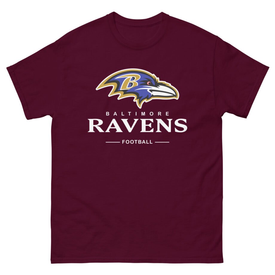Ravens Team Lockup Unisex classic tee