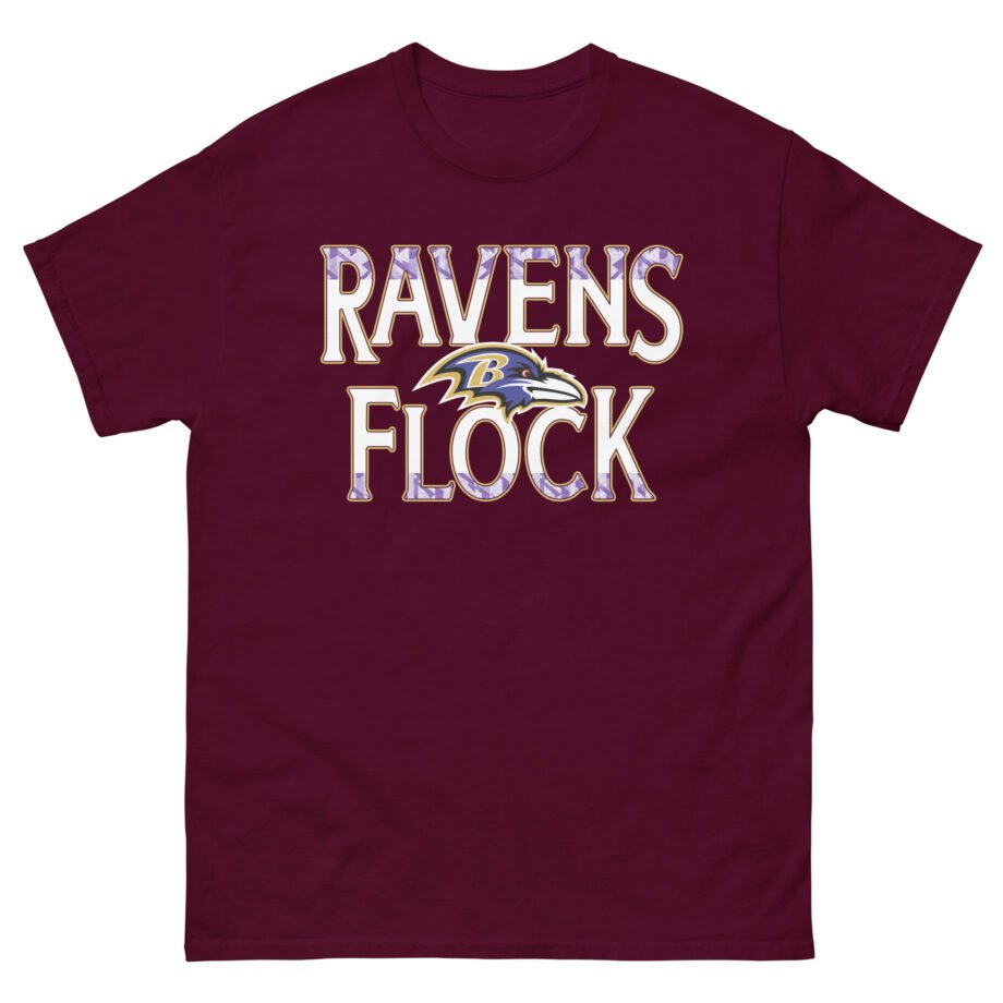 Ravens Flock Unisex classic tee