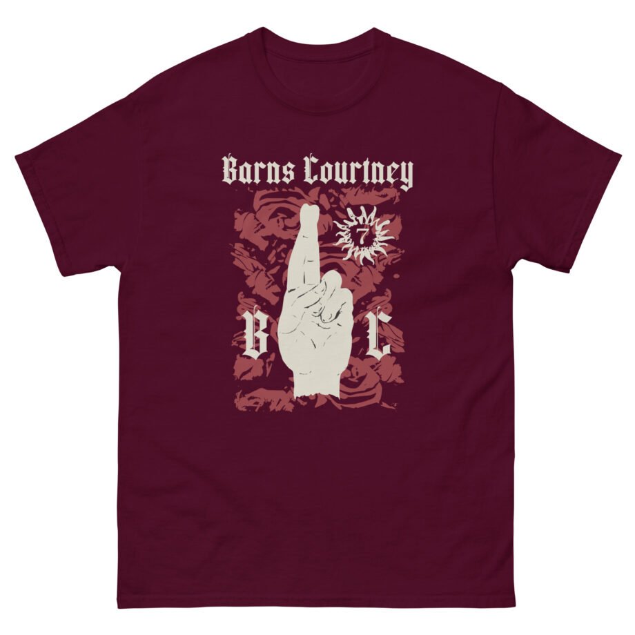 Barns Courtney Hicon Roses and Crossed Fingers Unisex classic tee