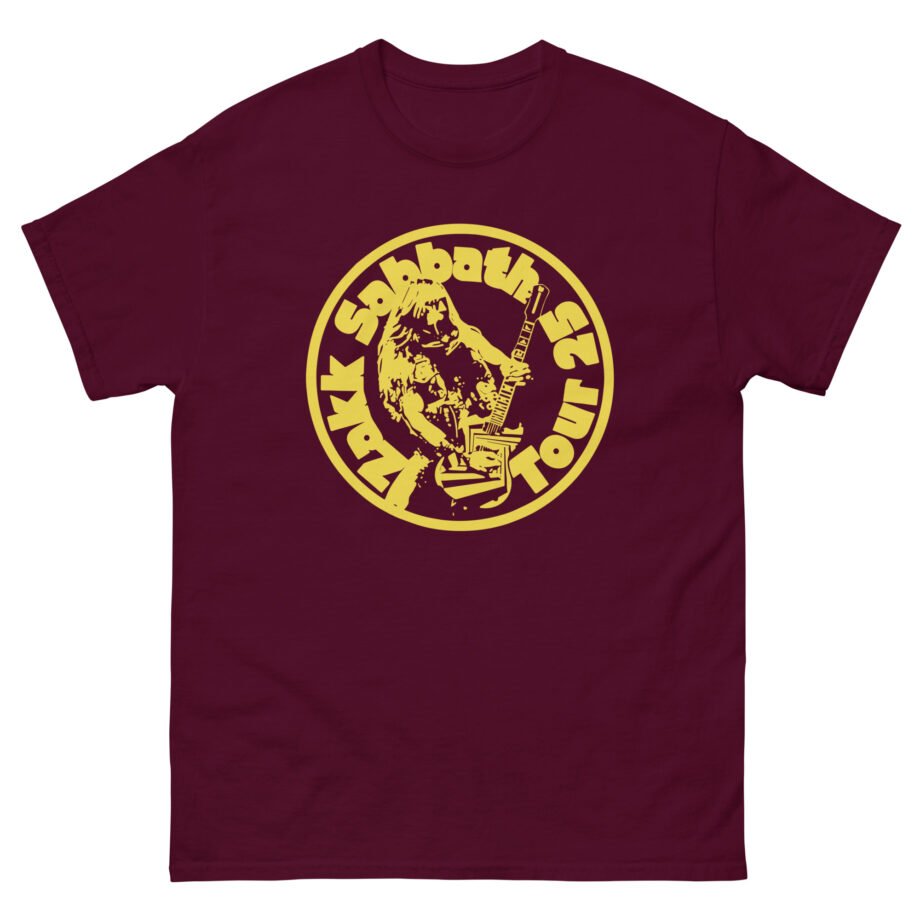 Black Label Society 2025 Yellow Circle Unisex classic tee