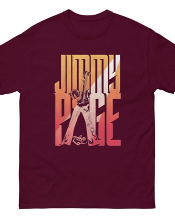 Jimmy Page Fire Double Unisex classic tee