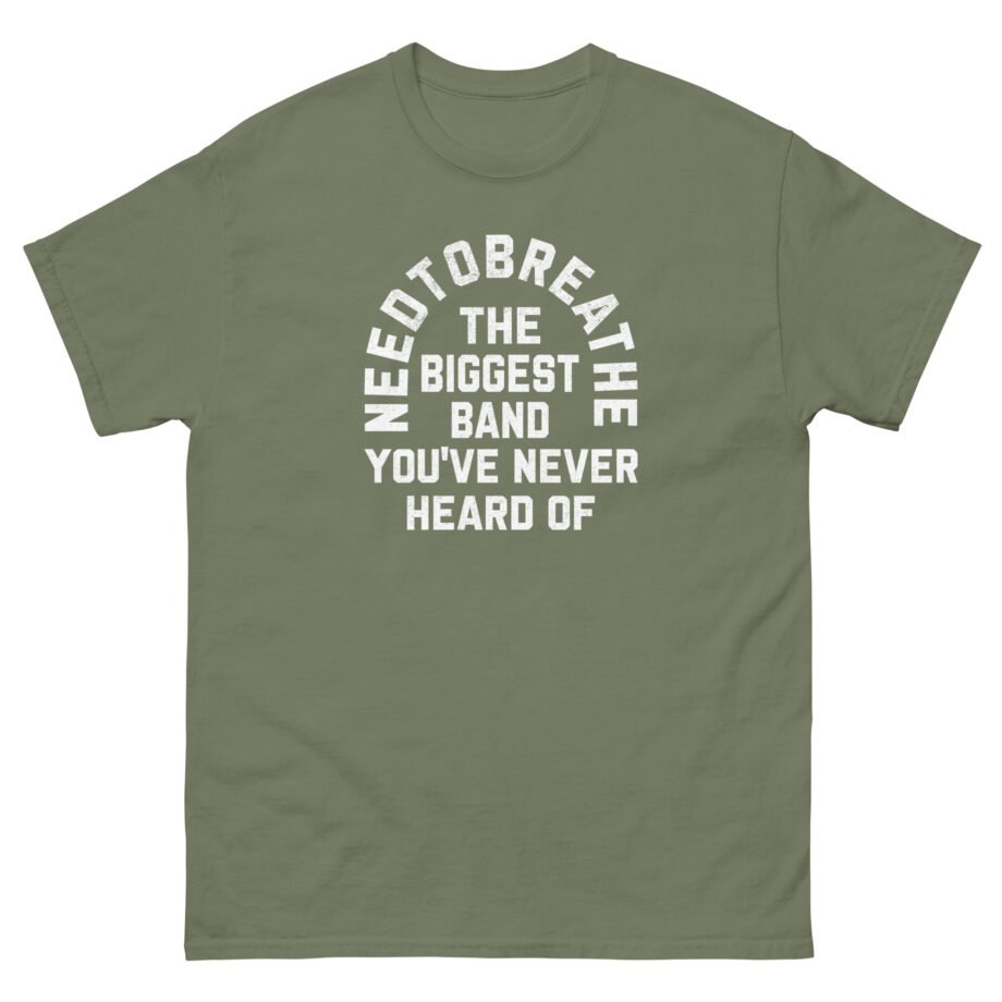 Needtobreathe Biggest Band Unisex classic tee
