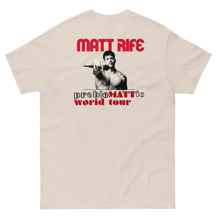 Matt Rife Problemattic Tour Pic Unisex classic tee