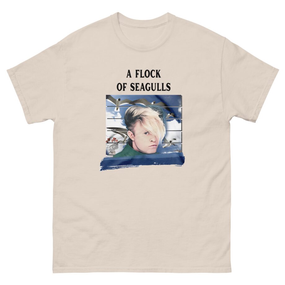 A Flock of Seagulls Birds in Flight Unisex classic tee