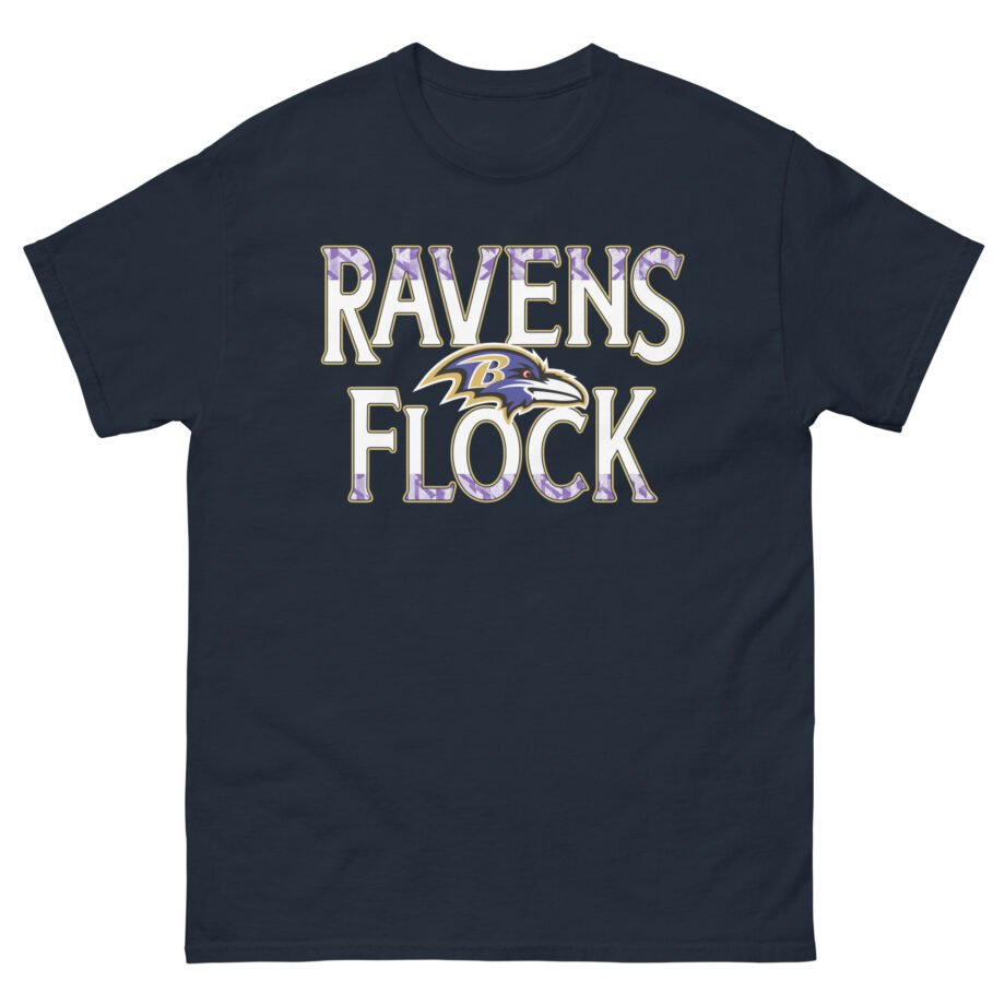 Ravens Flock Unisex classic tee