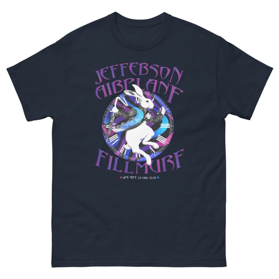 Jefferson Airplane White Rabbit Fillmore Unisex classic tee
