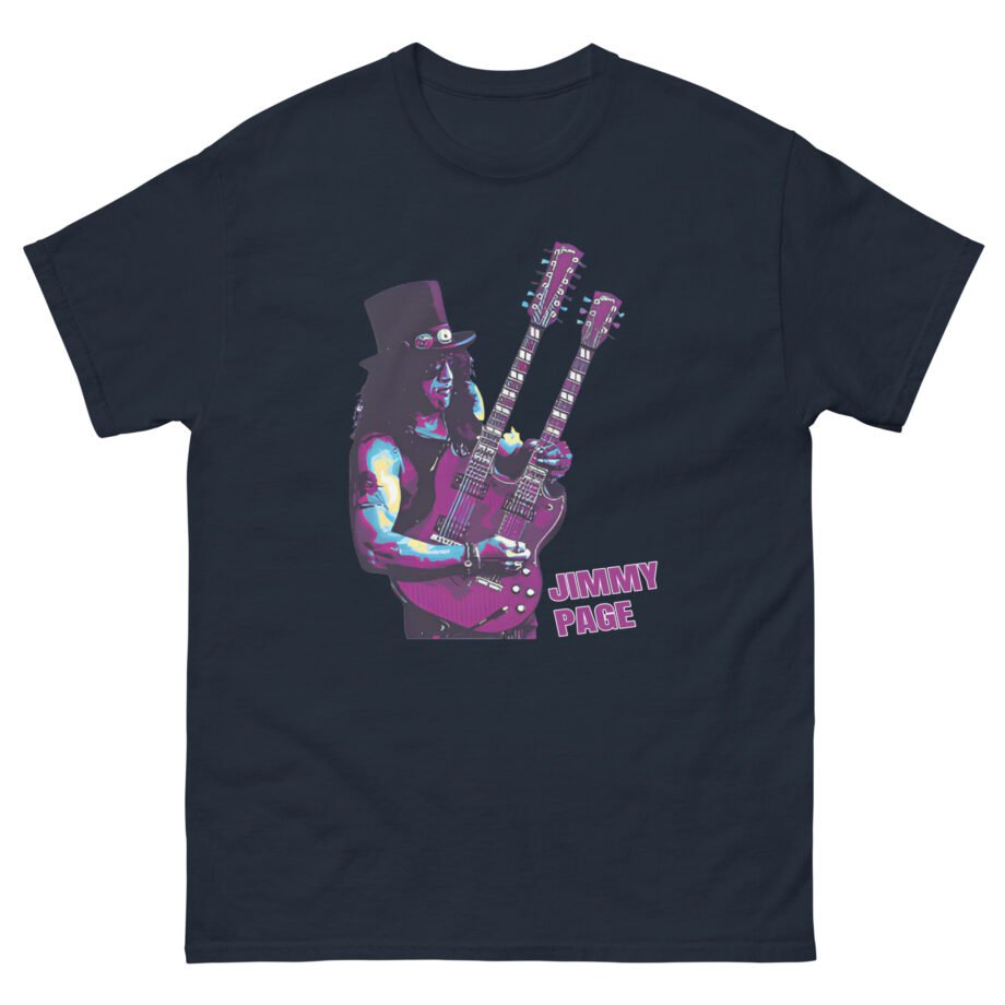 Jimmy Page Music 2 Side Unisex classic tee
