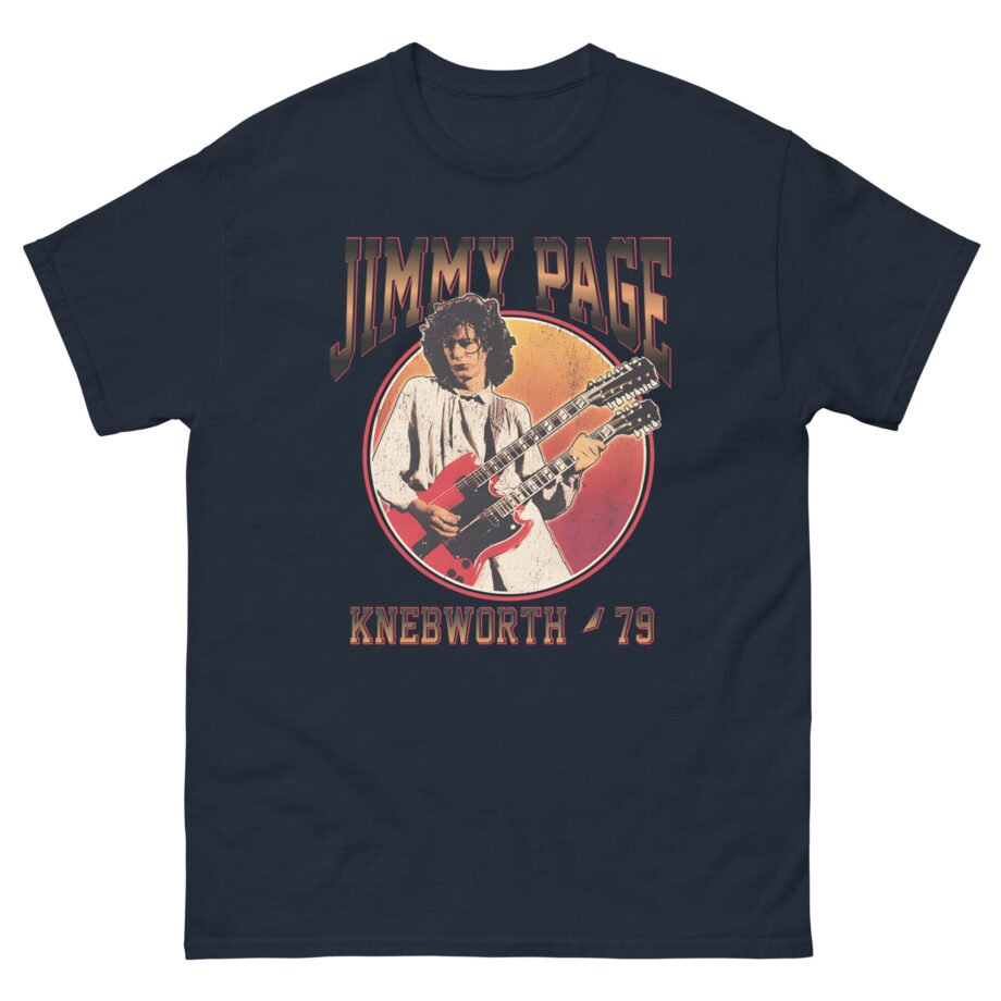 Jimmy Page Knebworth '79 Unisex classic tee