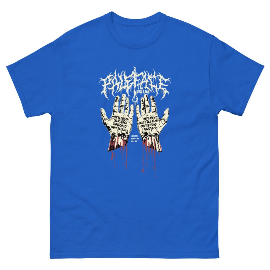 Paleface Swiss Bloody Hands Unisex classic tee