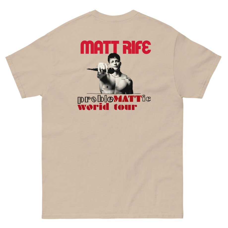Matt Rife Problemattic Tour Pic Unisex classic tee