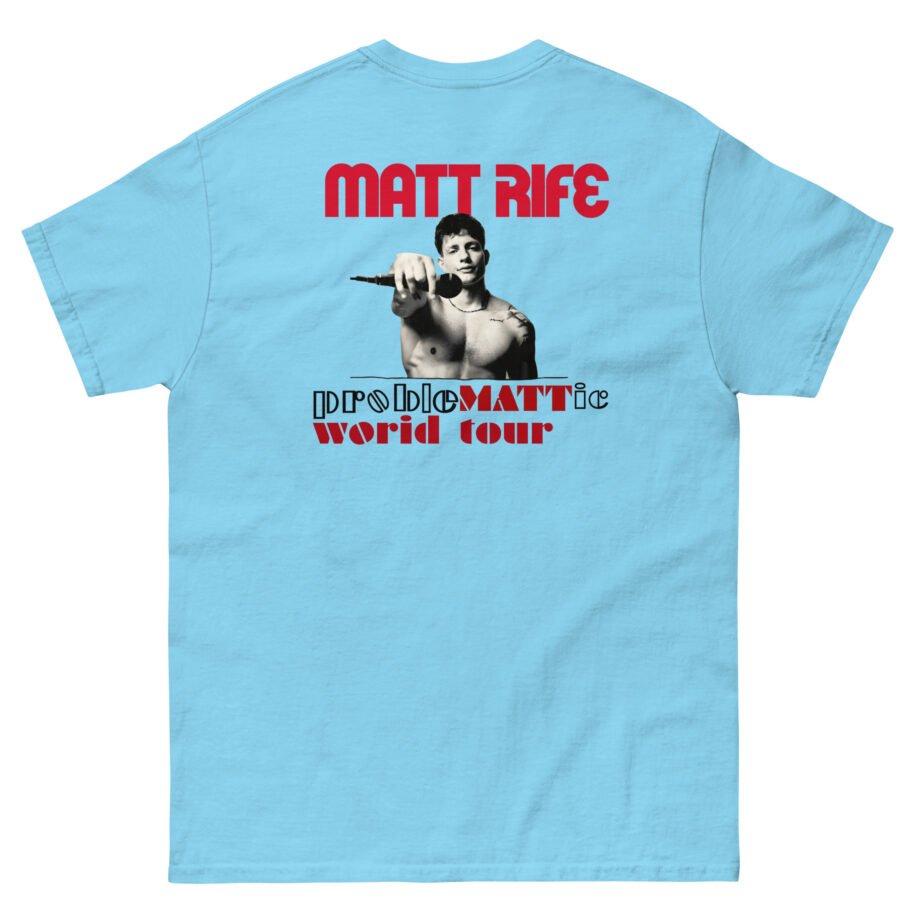 Matt Rife Problemattic Tour Pic Unisex classic tee