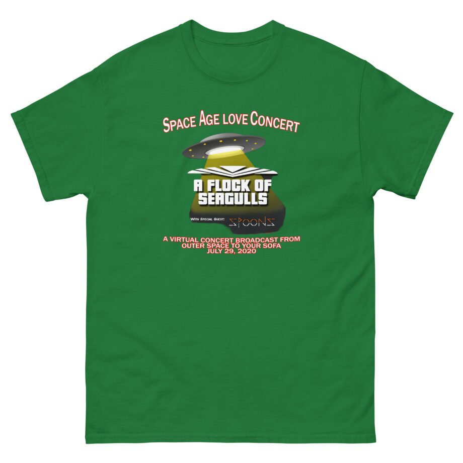 A Flock of Seagulls Space Age Love Concert Unisex classic tee