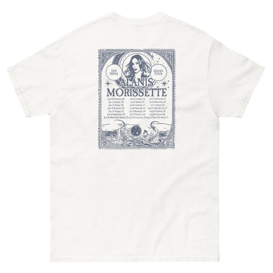 Alanis Morissette The Teple Moon Tour Unisex classic tee