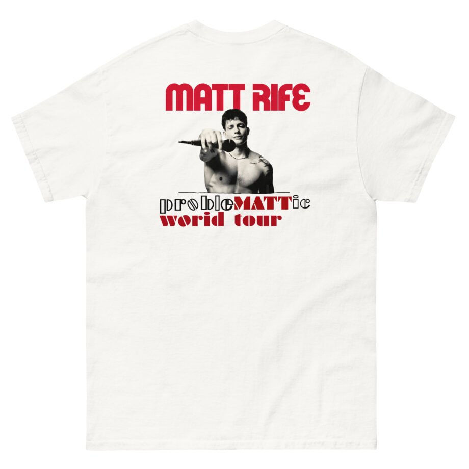 Matt Rife Problemattic Tour Pic Unisex classic tee