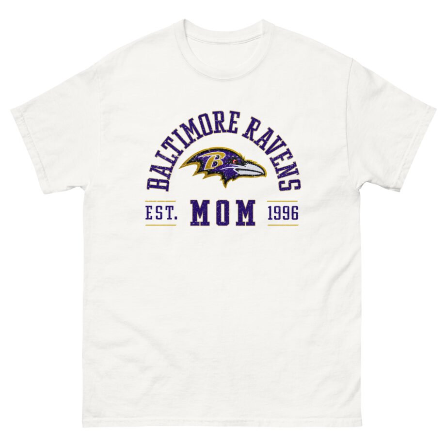 Ravens Mom Arched Unisex classic tee