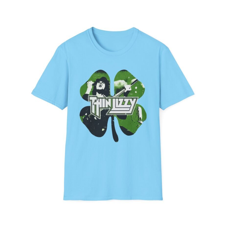 Thin Lizzy Shamrock Unisex Softstyle T-Shirt