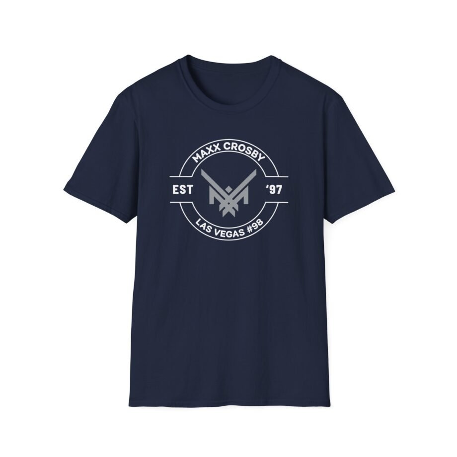 Maxx Crosby Logo Unisex Softstyle T-Shirt