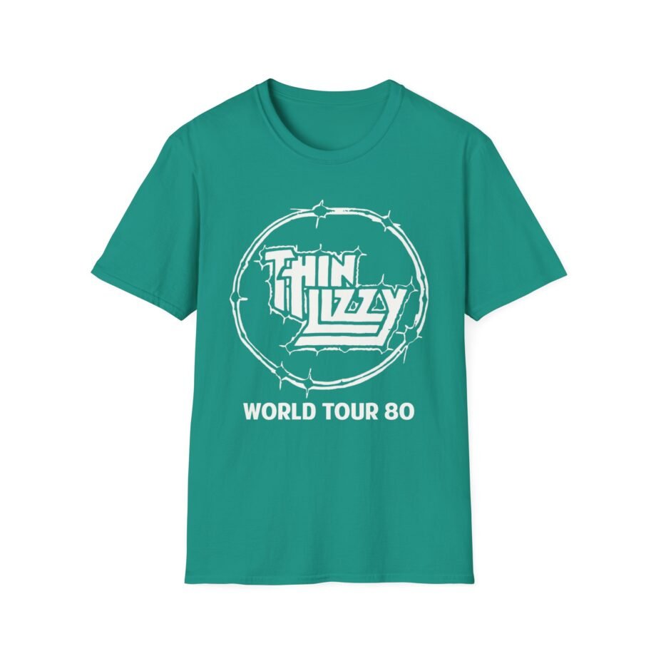 Thin Lizzy World Tour 80 Unisex Softstyle T-Shirt