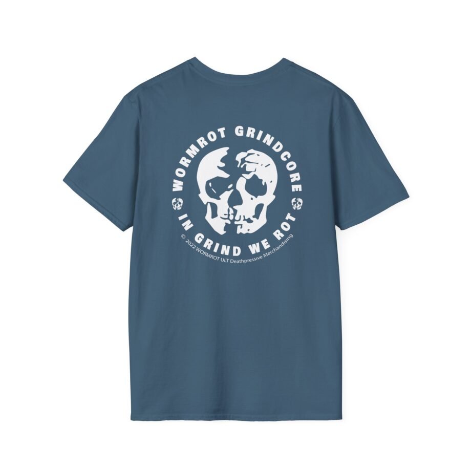 Wormrot in Grind We Rot Unisex Softstyle T-Shirt