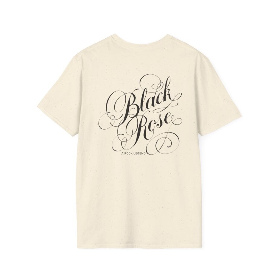 Thin Lizzy Rose Flourish Unisex Softstyle T-Shirt