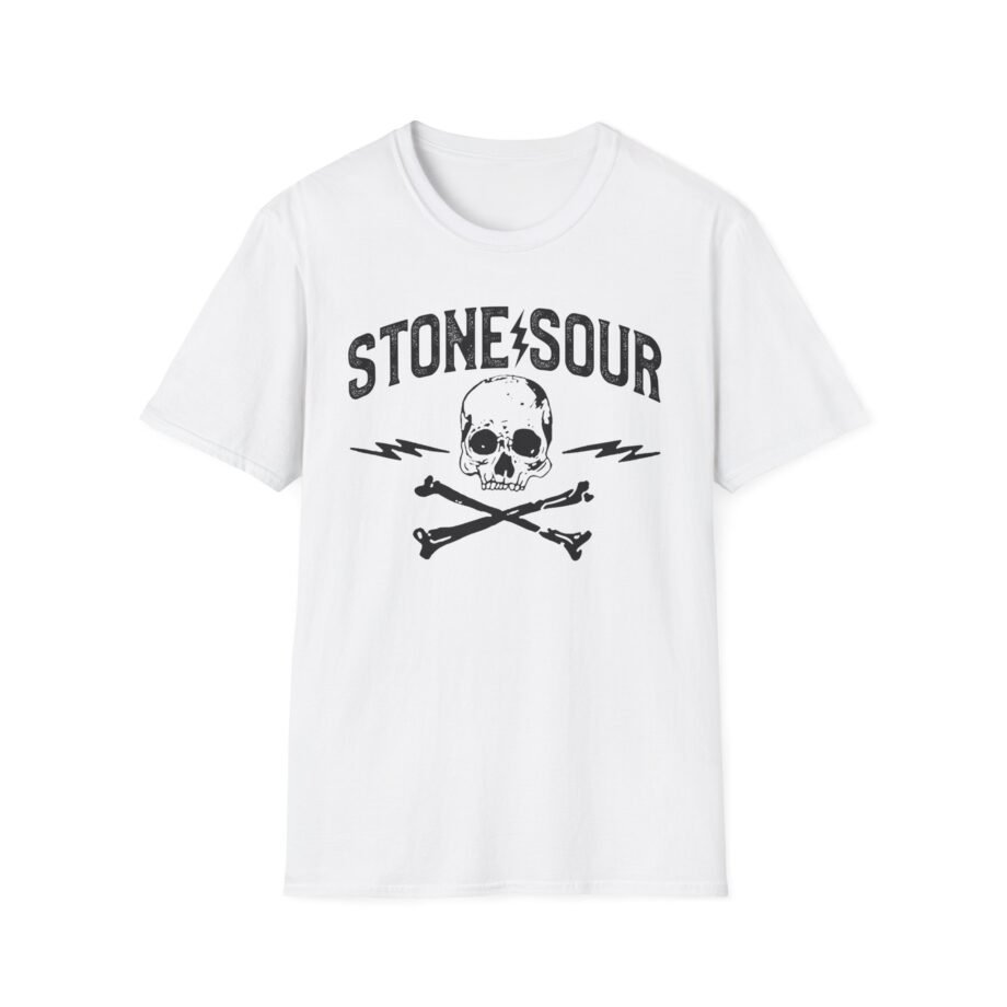 Stonesour Cross Bones 3/4 Raglan Unisex Softstyle T-Shirt