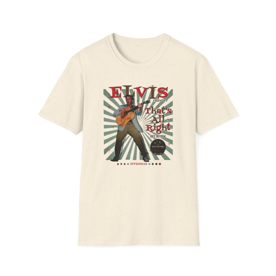 Sun Records Elvis That's All Right Unisex Softstyle T-Shirt