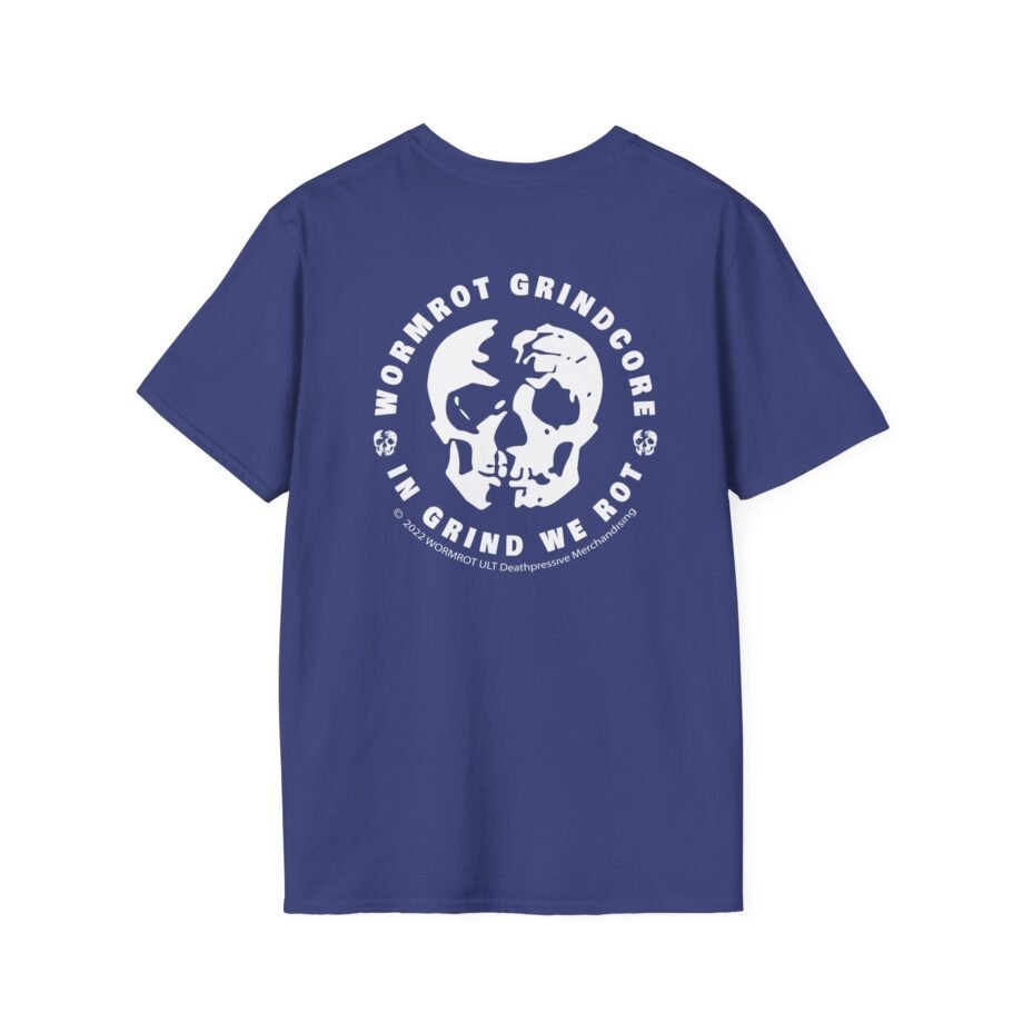 Wormrot in Grind We Rot Unisex Softstyle T-Shirt