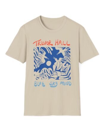 Trevor Hall Blue Sky Mind Birds Unisex Softstyle T-Shirt