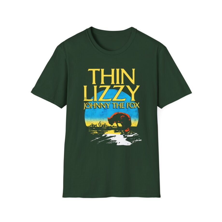 Thin Lizzy Johnny the Fox Sun Unisex Softstyle T-Shirt