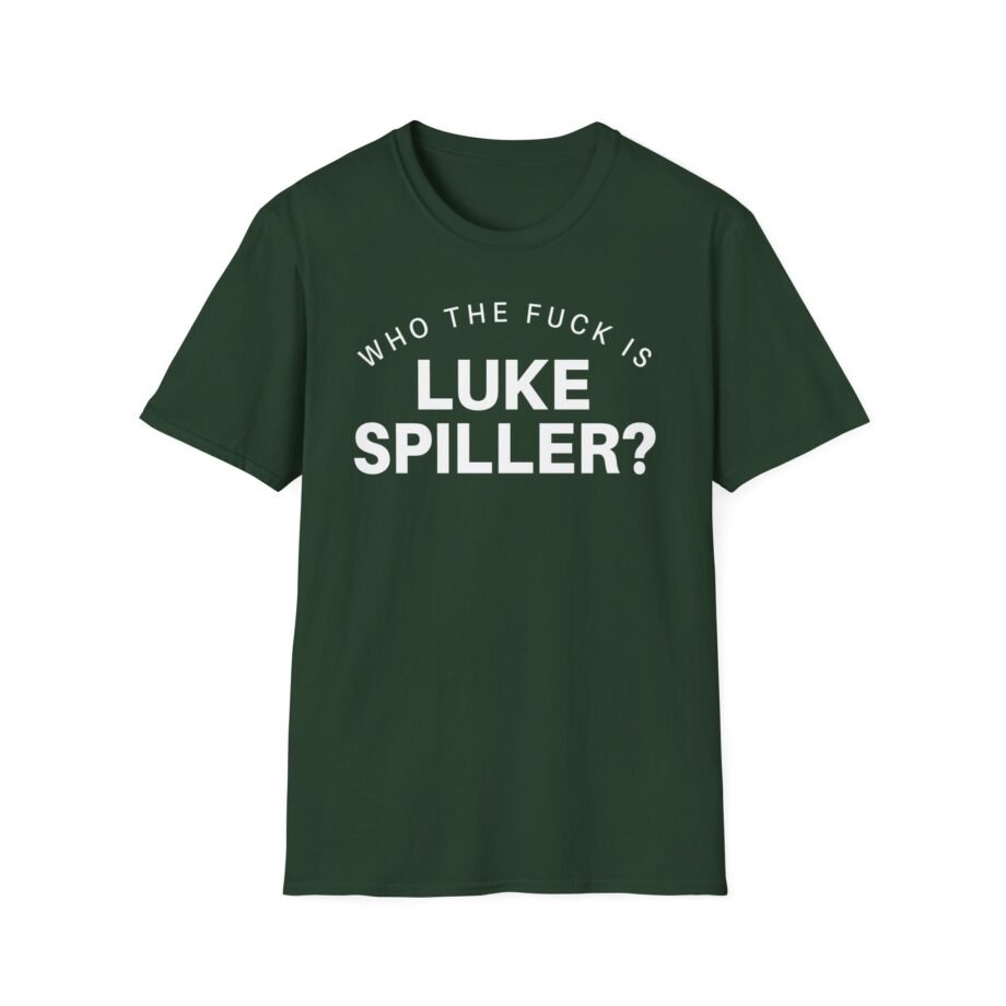 The Struts Who the Fuck is Luke Spiller Unisex Softstyle T-Shirt
