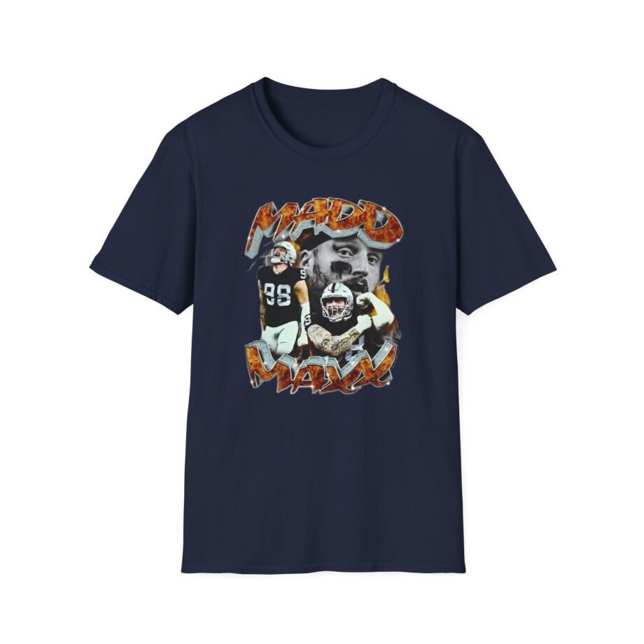 Maxx Crosby Mad Maxx Unisex Softstyle T-Shirt